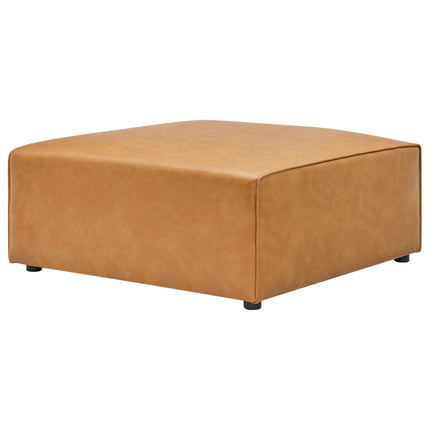 Modway EEI-4790 Mingle Vegan Leather Sofa and Ottoman Set Modway