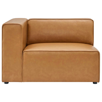 Modway EEI-4793 Mingle 4-Piece Vegan Leather Sectional Sofa Modway
