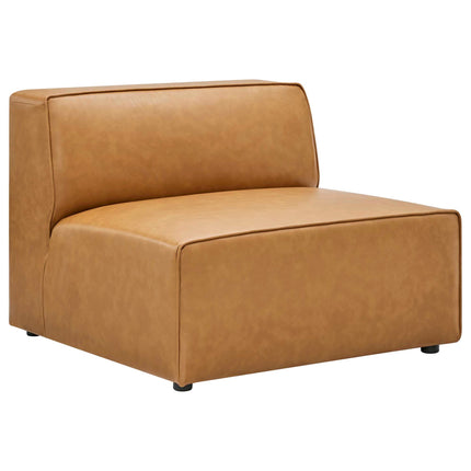 Modway EEI-4793 Mingle 4-Piece Vegan Leather Sectional Sofa Modway