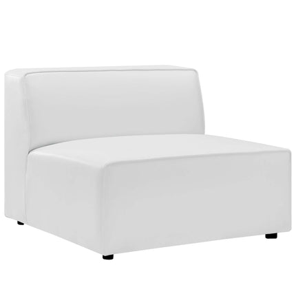 Modway EEI-4793 Mingle 4-Piece Vegan Leather Sectional Sofa Modway