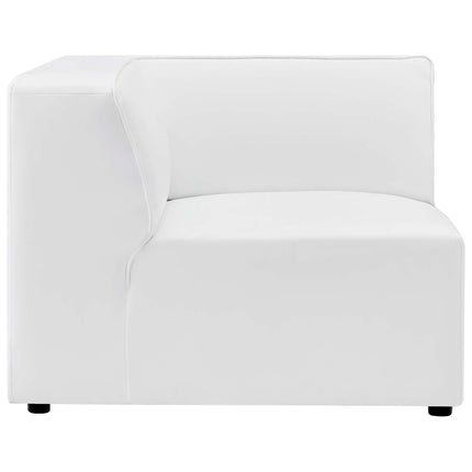 Modway EEI-4795 Mingle 5-Piece Vegan Leather Sectional Sofa Modway