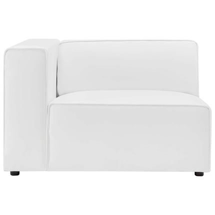 Modway EEI-4795 Mingle 5-Piece Vegan Leather Sectional Sofa Modway
