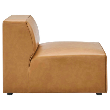 Modway EEI-4797 Mingle 7-Piece Vegan Leather Sectional Sofa Modway
