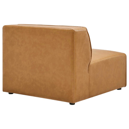 Modway EEI-4799 Mingle 8-Piece Vegan Leather Sectional Sofa Set Modway
