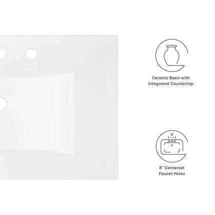 Modway EEI-4837 Cayman 30" Bathroom Sink Modway