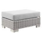 Light Gray Gray / Wicker Rattan