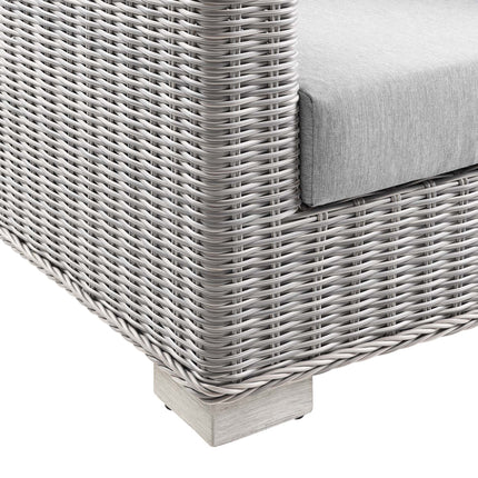 Modway EEI-4841 Conway Outdoor Patio Wicker Rattan Loveseat Modway