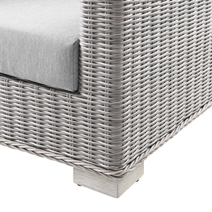 Modway EEI-4842 Conway Outdoor Patio Wicker Rattan Sofa Modway