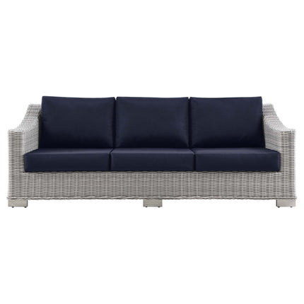 Modway EEI-4842 Conway Outdoor Patio Wicker Rattan Sofa Modway