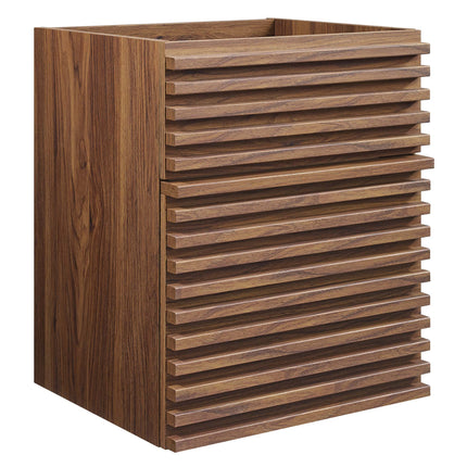Modway EEI-4848 Render 18" Wall-Mount Bathroom Vanity Cabinet (Sink Basin Not Included) Modway