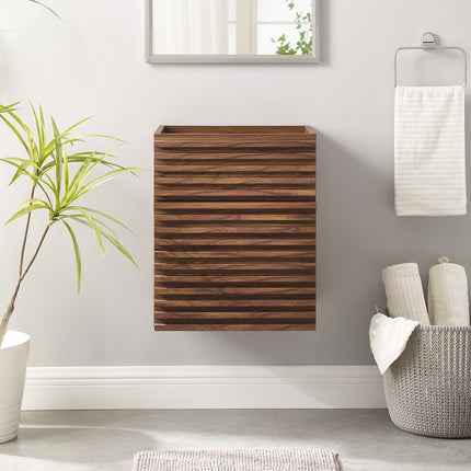 Modway EEI-4848 Render 18" Wall-Mount Bathroom Vanity Cabinet (Sink Basin Not Included) Modway