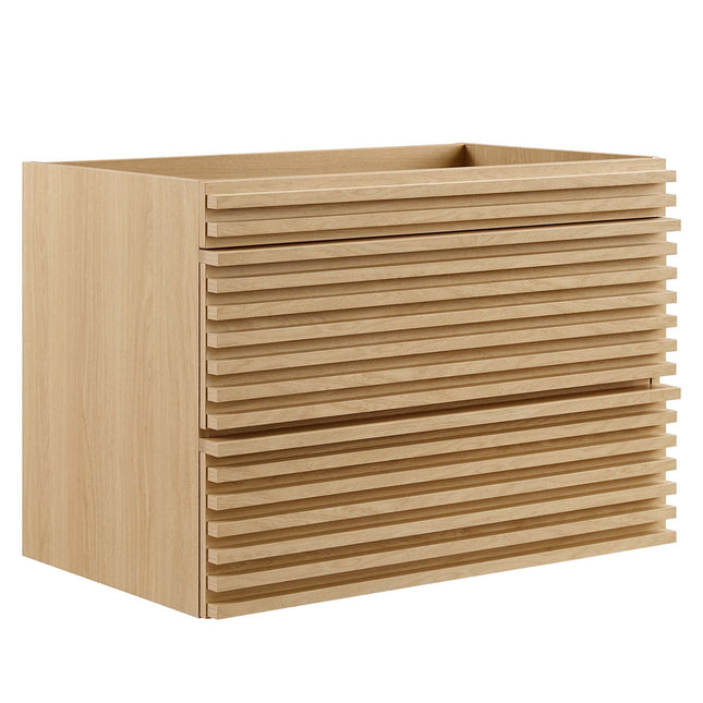 Modway EEI-4850 Render 30" Wall-Mount Bathroom Vanity Cabinet (Sink Basin Not Included) Modway