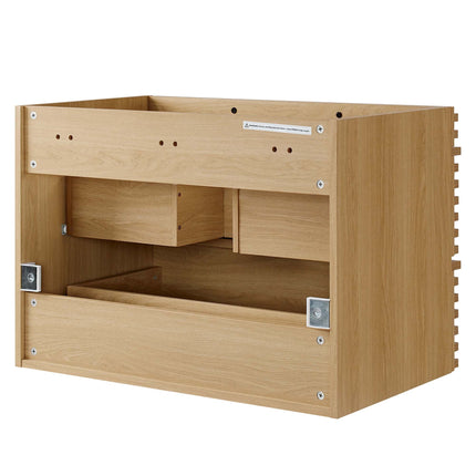 Modway EEI-4850 Render 30" Wall-Mount Bathroom Vanity Cabinet (Sink Basin Not Included) Modway