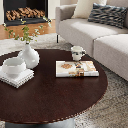 Modway EEI-4882 Lippa 36" Round Wood Coffee Table Modway