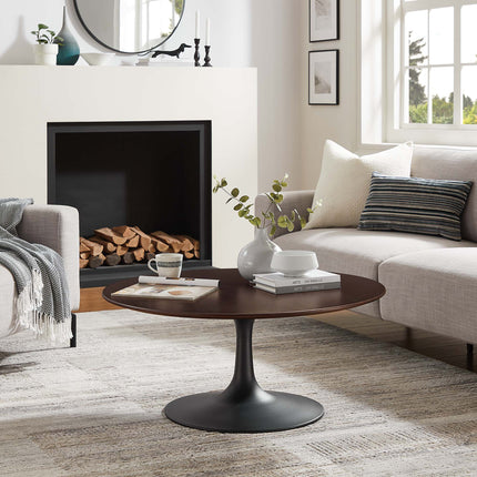 Modway EEI-4882 Lippa 36" Round Wood Coffee Table Modway