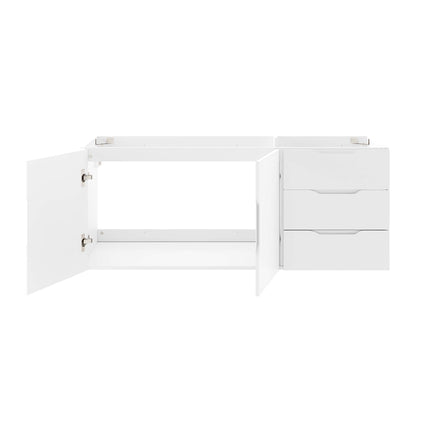 Modway EEI-4895 Vitality 48" Double or Single Sink Compatible (Not Included) Bathroom Vanity Cabinet Modway