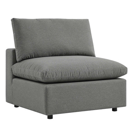 Modway EEI-4902 Commix Overstuffed Outdoor Patio Armless Chair Modway