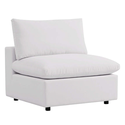 Modway EEI-4902 Commix Overstuffed Outdoor Patio Armless Chair Modway
