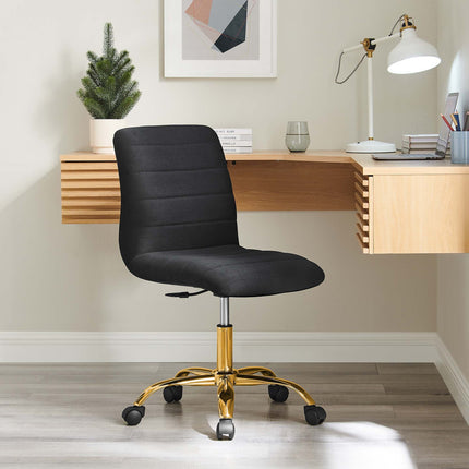 Modway EEI-4972 Ripple Armless Performance Velvet Office Chair Modway