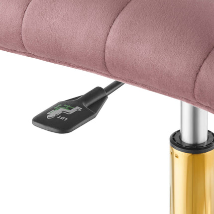 Modway EEI-4972 Ripple Armless Performance Velvet Office Chair Modway
