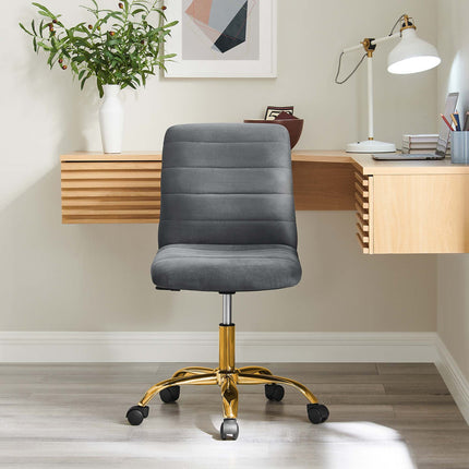 Modway EEI-4972 Ripple Armless Performance Velvet Office Chair Modway