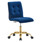 Gold Navy / Performance Velvet