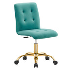 Gold Teal / Performance Velvet