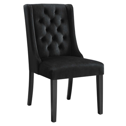 Modway EEI-5013 Baronet Performance Velvet Dining Chairs Set of 2 Modway