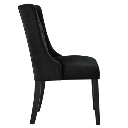 Modway EEI-5013 Baronet Performance Velvet Dining Chairs Set of 2 Modway