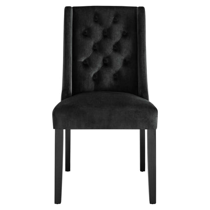 Modway EEI-5013 Baronet Performance Velvet Dining Chairs Set of 2 Modway