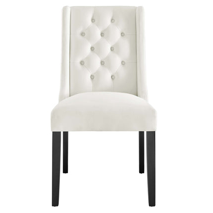 Modway EEI-5013 Baronet Performance Velvet Dining Chairs Set of 2 Modway