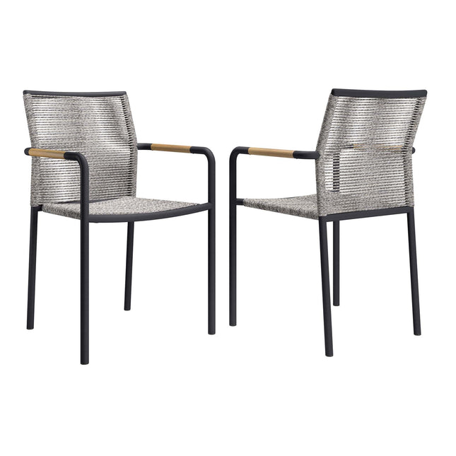Modway EEI-5036 Serenity Outdoor Patio Armchairs Set of 2 Modway