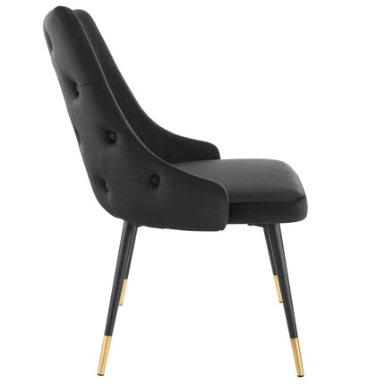 Modway EEI-5043 Adorn Performance Velvet Dining Side Chair Set of 2 Modway