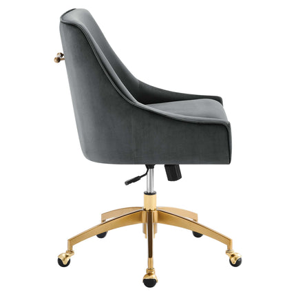 Modway EEI-5079 Discern Performance Velvet Office Chair Modway