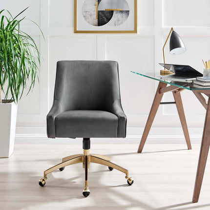 Modway EEI-5079 Discern Performance Velvet Office Chair Modway
