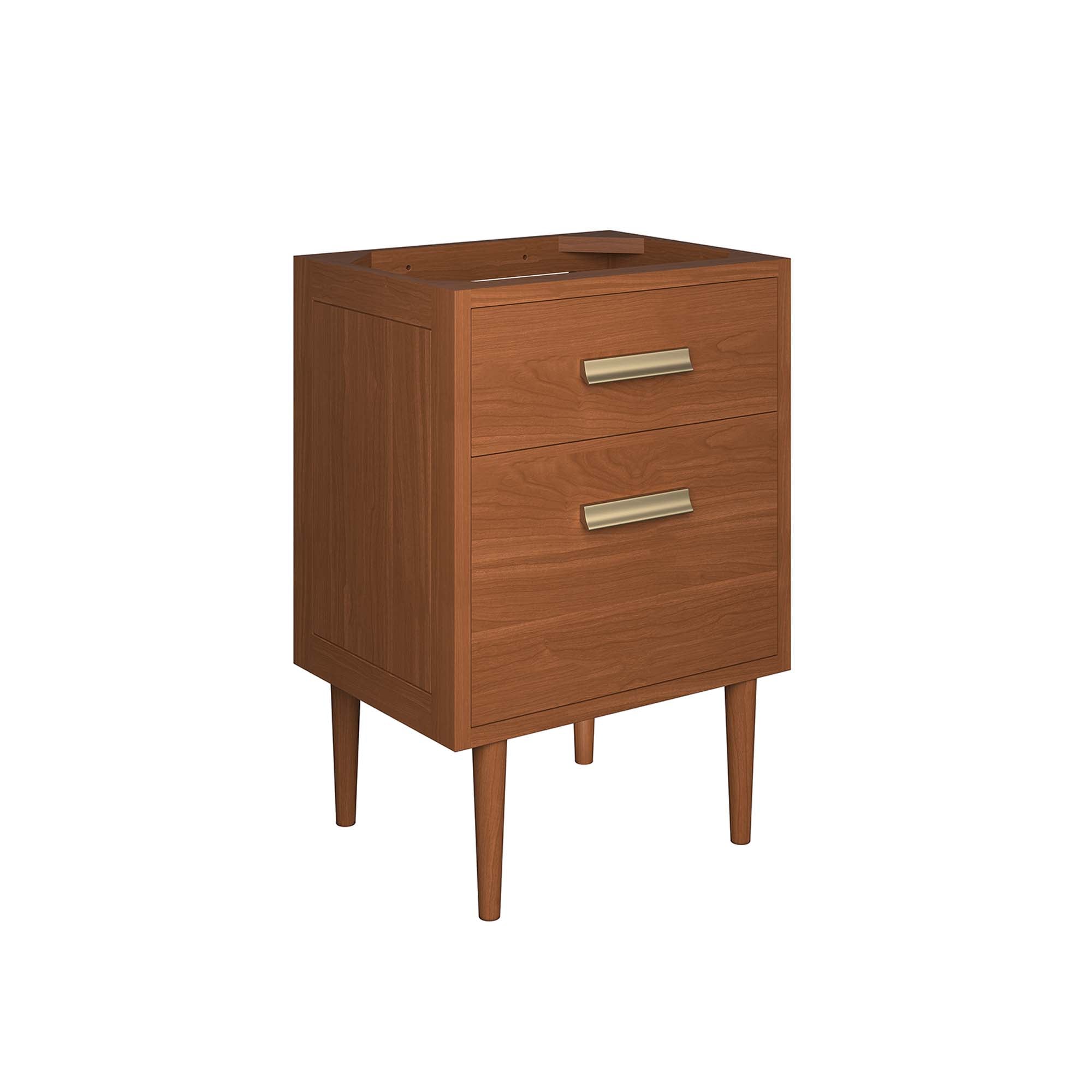 Modway EEI-5082 Cassia 24" Teak Wood Bathroom Vanity Cabinet (Sink Basin Not Included)