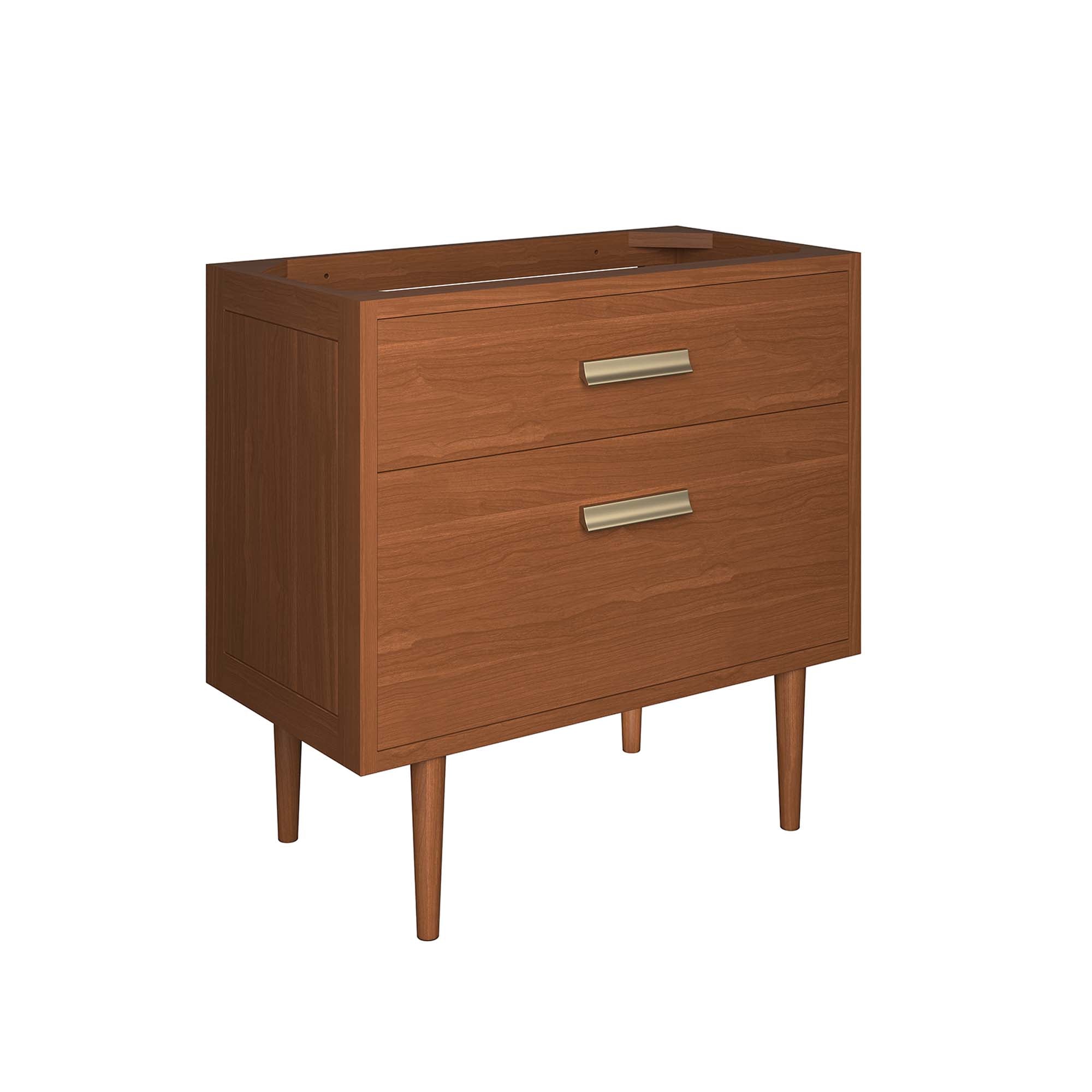 Modway EEI-5083 Cassia 36" Teak Wood Bathroom Vanity Cabinet (Sink Basin Not Included)