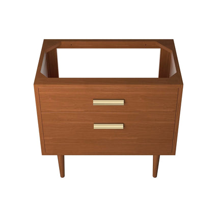 Modway EEI-5083 Cassia 36" Teak Wood Bathroom Vanity Cabinet (Sink Basin Not Included) Modway
