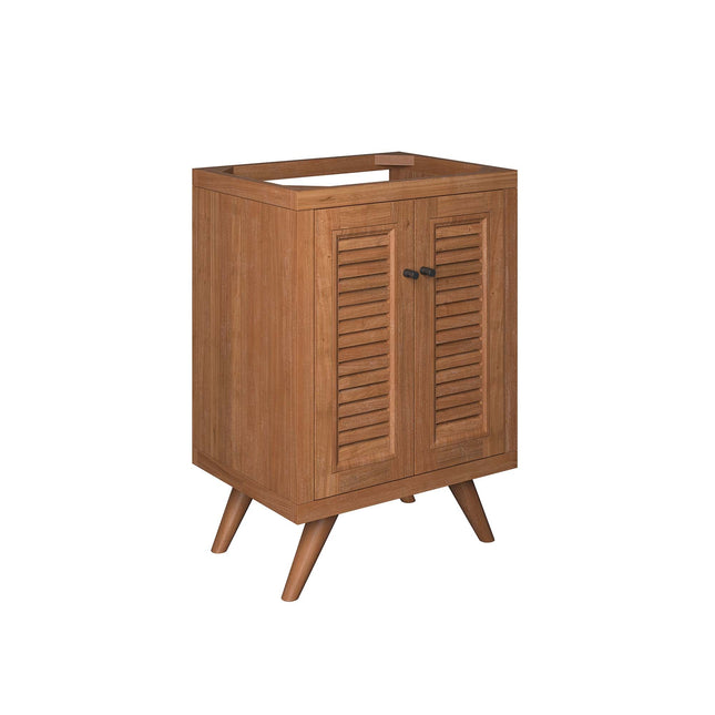 Modway EEI-5086 Birdie 24" Teak Wood Bathroom Vanity Cabinet (Sink Basin Not Included) Modway