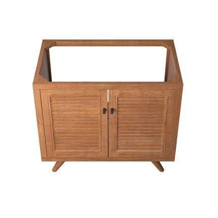 Modway EEI-5087 Birdie 36" Teak Wood Bathroom Vanity Cabinet (Sink Basin Not Included) Modway