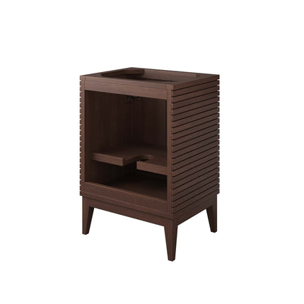 Modway EEI-5088 Ledger 24" Wood Bathroom Vanity Cabinet (Sink Basin Not Included) Modway