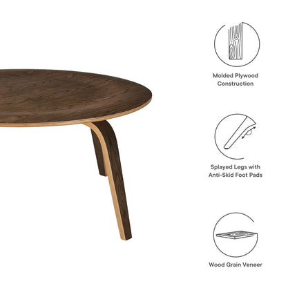 Modway EEI-509 Fathom Wood Coffee Table Modway