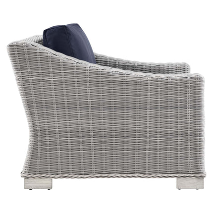 Modway EEI-5091 Conway 4-Piece Outdoor Patio Wicker Rattan Furniture Set Modway