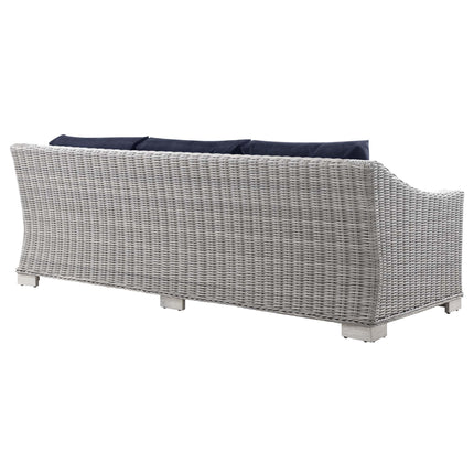 Modway EEI-5091 Conway 4-Piece Outdoor Patio Wicker Rattan Furniture Set Modway