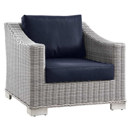 Modway EEI-5091 Conway 4-Piece Outdoor Patio Wicker Rattan Furniture Set Modway