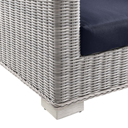 Modway EEI-5091 Conway 4-Piece Outdoor Patio Wicker Rattan Furniture Set Modway