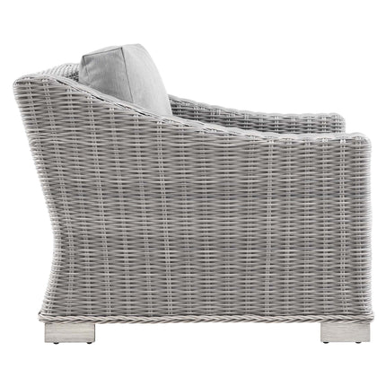Modway EEI-5092 Conway 5-Piece Outdoor Patio Wicker Rattan Furniture Set Modway