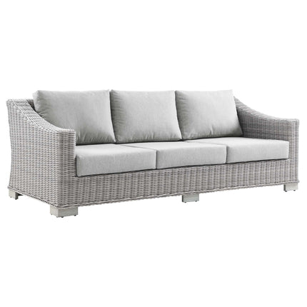 Modway EEI-5092 Conway 5-Piece Outdoor Patio Wicker Rattan Furniture Set Modway