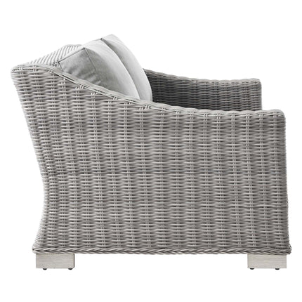 Modway EEI-5092 Conway 5-Piece Outdoor Patio Wicker Rattan Furniture Set Modway