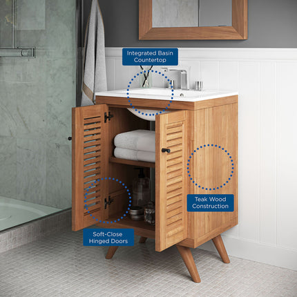 Modway EEI-5112 Birdie 24" Bathroom Vanity Modway